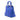 Blue Dior Medium Lambskin Cannage Polochon Granville Satchel