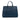 Blue Prada Extra Large Saffiano Lux Galleria Double Zip Tote