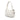 White Chanel Quilted Calfskin Expandable Zip Yacht Flap Shoulder Bag