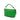 Green Fendi Mini Zucca Embossed Leather Baguette Satchel - Designer Revival
