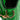 Green Fendi Mini Zucca Embossed Leather Baguette Satchel - Designer Revival