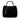 Black Chanel Velvet Ring Handle Bag