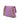 Purple Chanel Mini Quilted Lambskin Candy Chain Flap Crossbody Bag