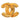 Gold Chanel CC Gold Plated Quilted Brooch