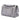 Silver Chanel Chevron Metallic Textured Calfskin Reissue 2.55 Double Flap 224 Shoulder Bag