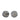 Gray Chanel CC Faux Pearl Strass Clip On Earrings