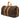 Brown Louis Vuitton Monogram Keepall Bandouliere 55 Travel Bag