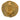 Gold Chanel CC Gold Plated Round Clip On Earrings
