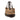 Beige Burberry Haymarket Check Canvas Tote