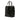 Black Gucci Patent Dialux Britt Web Tote