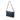 Blue Fendi Canvas FF Marble Baguette Shoulder Bag