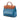 Blue Hermès Toile Herbag Zip 31 Satchel