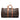Brown Louis Vuitton Monogram Keepall 60 Travel Bag