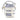 White Fendi Mini Nylon Vitello King Logo Step Out Bag