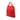 Red Bottega Veneta Nappa Intrecciato Julie Tote