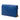 Blue Saint Laurent Grain De Poudre Chevron Monogram Envelope Chain Wallet Crossbody Bag