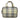 Yellow Burberry House Check Canvas Handbag