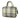 Yellow Burberry House Check Canvas Handbag