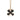 Gold Chanel CC Gold Plated and Enamel Strass Faux Pearl Clover Pendant Necklace