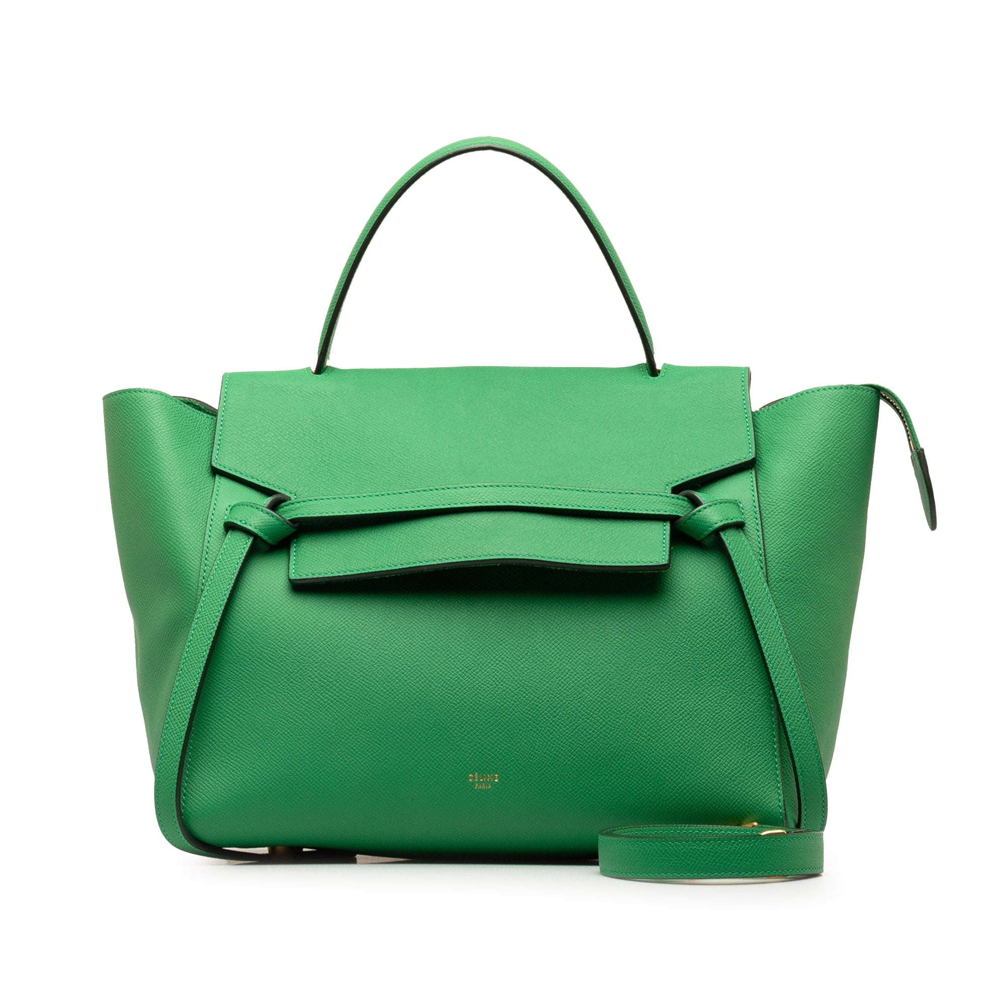 Green Celine Mini Belt Bag Satchel - Atelier-lumieresShops Revival