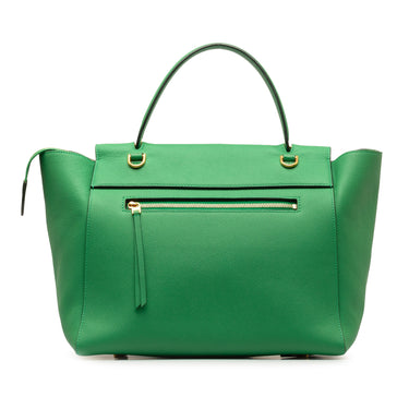 Green Celine Mini Belt Bag Satchel