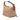 Beige LOEWE Small Anagram Canvas Cubi Bag