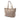Beige Gucci GG Canvas Icon Bit Tote