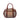 Brown Burberry Small Leather Trimmed House Check Canvas Bridle Orchard Satchel