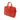 Red Gucci Medium Diamante Bright Leather Business Bag