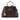 Brown Louis Vuitton Monogram Montaigne BB Satchel