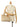 Beige Dior Large Lambskin Cannage Lady Dior Satchel - Designer Revival