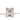 Silver Hermès Palladium Plated Enamel Cage dH Cube Necklace