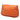 Orange Fendi Leather Fendista Pochette Crossbody