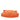 Orange Fendi Leather Fendista Pochette Crossbody