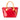 Red Louis Vuitton Monogram Vernis Montebello PM Satchel