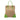 Green Prada Cinghiale Trimmed Canvas Canapa Tote