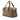 Beige Gucci GG Canvas Web Duffle Bag