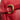 Red LOEWE Leather Anagram Crossbody - Designer Revival