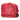 Red LOEWE Leather Anagram Crossbody - Designer Revival