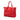 Red Gucci GG Nylon Satchel
