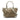 White Gucci GG Canvas Sukey Satchel