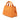 Orange Prada Small Canvas Canapa Logo Satchel