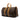 Brown Louis Vuitton Monogram Keepall Bandouliere 50 Travel Bag