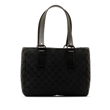 Black Gucci GG Canvas Handbag - Designer Revival