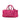 Pink LOEWE Anagram Leather Satchel - Designer Revival