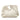 White Bottega Veneta Small Lambskin Knit The Point Triangle Satchel