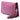 Pink Gucci Leather Soho Disco Clutch