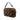 Brown Fendi Medium Zucca Shearling Baguette Satchel