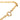Gold Chanel CC Gold Plated Oval Medallion Chain Necklace