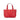 Red Gucci Small Diamante Leather Craft Tote - Designer Revival